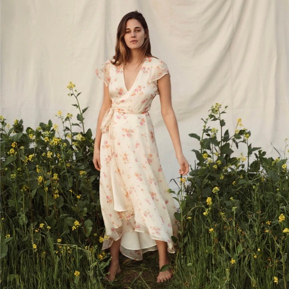 *RARE* NEW Christy Dawn Silk Autumn Dress size XS - Picture 1 of 6